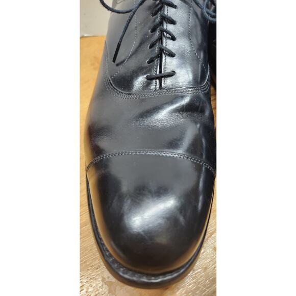 Allen Edmonds Park Avenue Oxford Black Leather Men\'s Dress Shoes 11.5 D